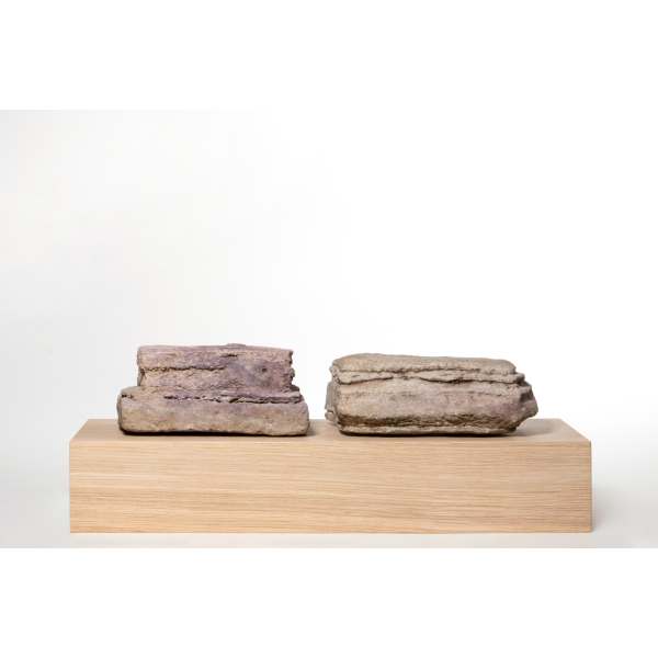 herman de vries<br/>coll. eisbach two stones, 2017, stone