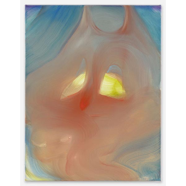 ANETA KAJZER<br/>Schnapsnase, 2023, oil on canvas, 90 x 70 cm