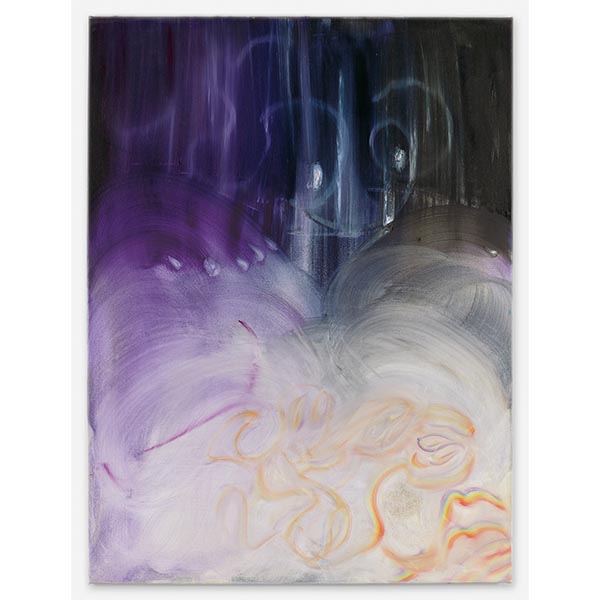 ANETA KAJZER<br>Somewhere over the Rainbow, oil on canvas, 160 x 120 cm