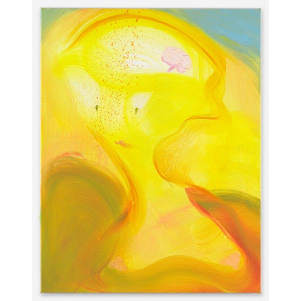 ANETA KAJZER<br>Künstlerische Intelligenz, oil on canvas, 90 x 70 cm