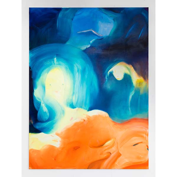 ANETA KAJZER<br/>Im Limbus, 2021, oil on canvas, 230 x 170 cm