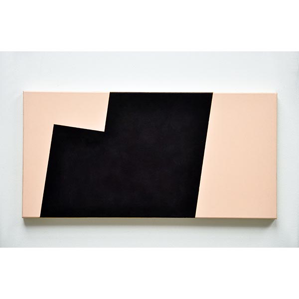 DIET SAYLER<br/>Mogador, 2008, acrylic on canvas, 40 x 80 x 4,5 cm