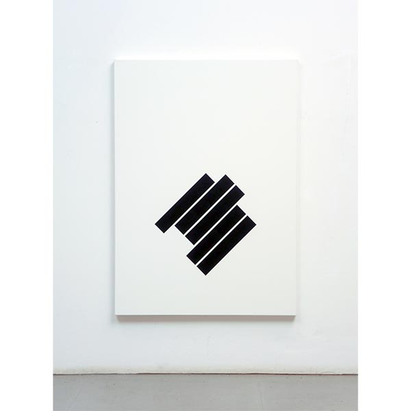 DIET SAYLER<br/>Quintetto Q II., 1971-2015, acrylic on canvas, 140 x 100 cm