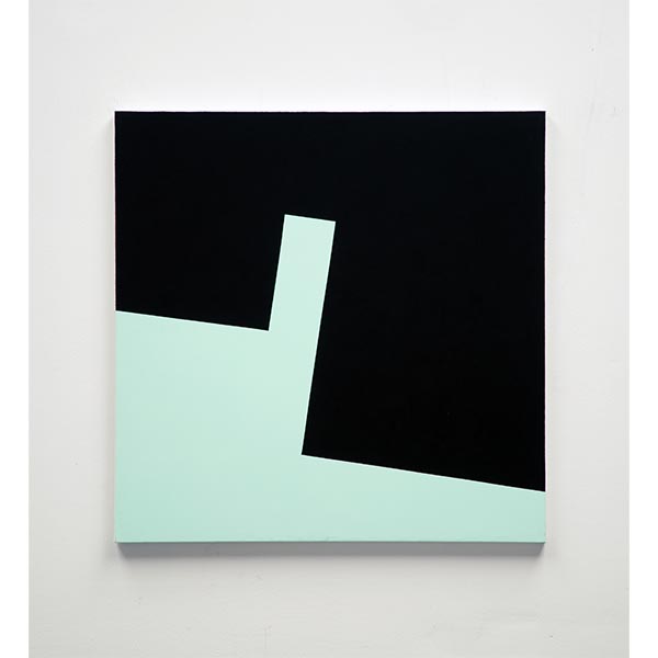 DIET SAYLER<br/>Arethusa, 2012, acrylic on canvas, 100 x 100 x 4,5 cm