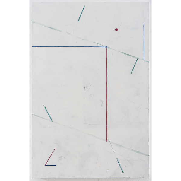 PIUS FOX<br />PF 20-067 Der Einäugige Engel, 2020, Oil on canvas, 90 x 60 cm