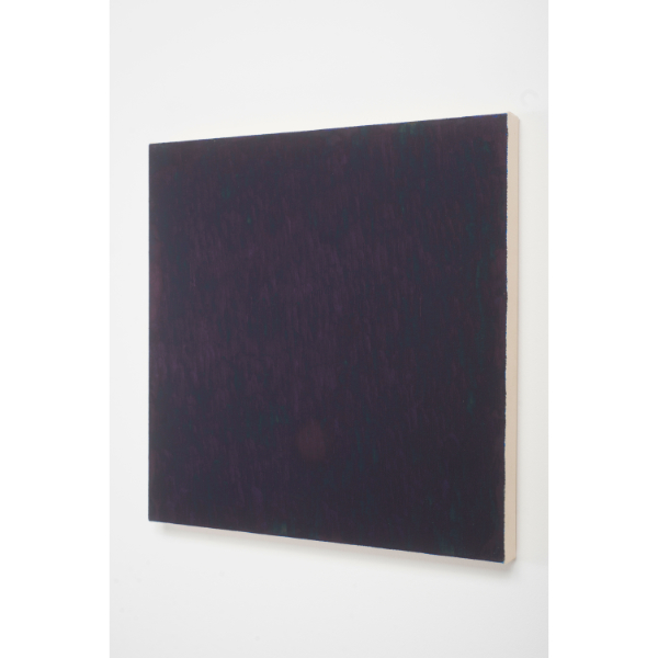 MARCIA HAFIF<br/>Table of Pigments:  Milori Blue, 1991, oil on canvas, 56 x 56 cm
