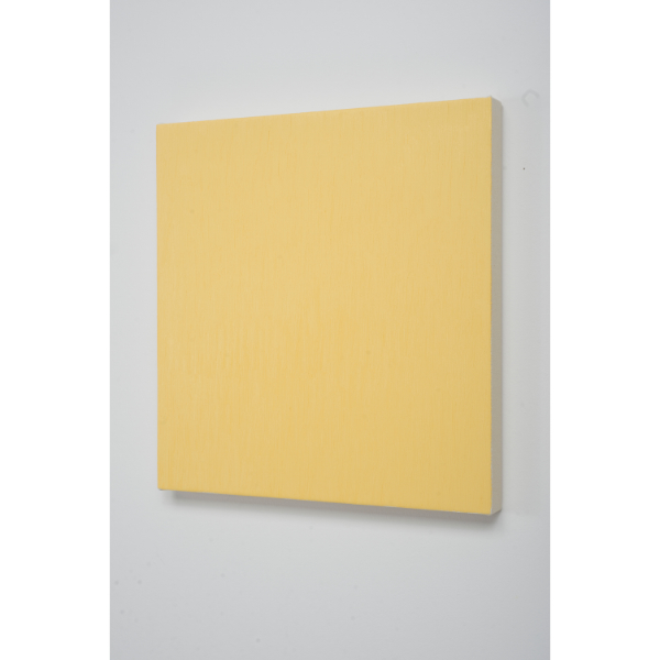 MARCIA HAFIF<br/>Late Roman Painting: Indian Yellow Tint, 1996, oil on canvas, 48 x 46 cm